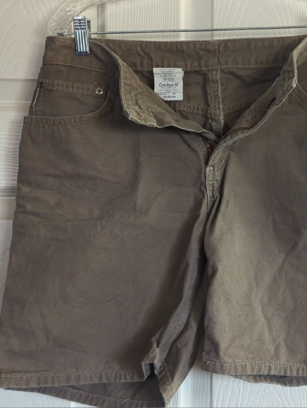 Carhartt Women's Khaki Utility Shorts